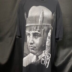 Steadfast‎ Brand Graphic T-Shirt Arlo Tattoos Black Tee 2XL